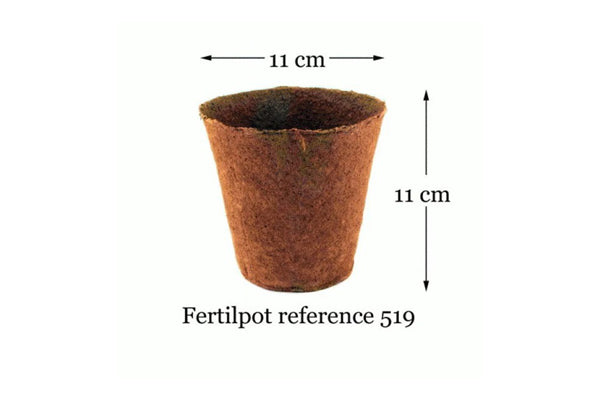 Pots ronds biodégradables Fertilpot