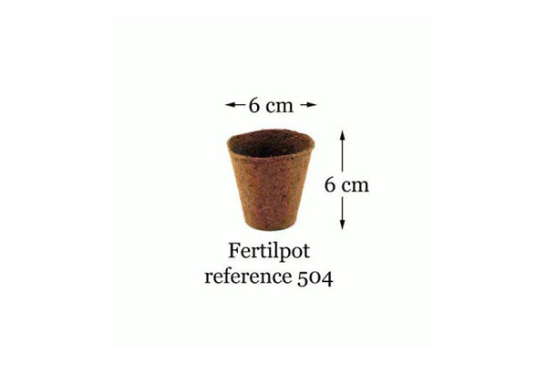 Pots ronds biodégradables Fertilpot