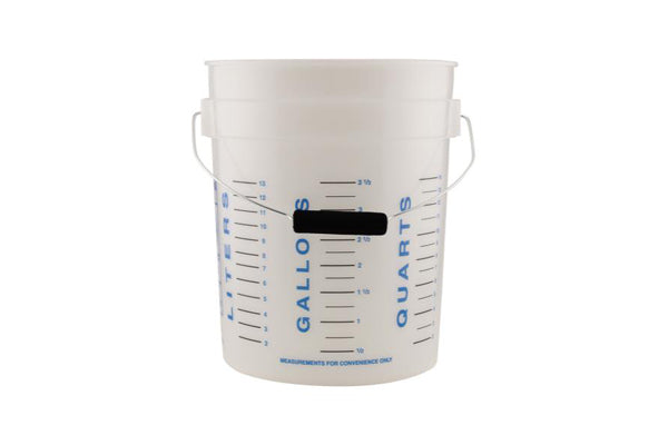 Measure Master 5 Gallon Graduated Measuring Bucket | Comfort Grip ...