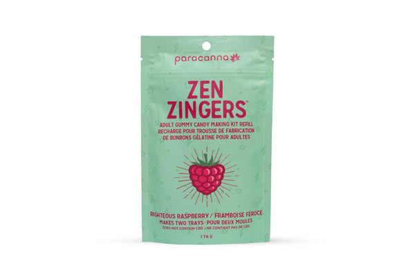 Zen Zingers - Righteous Raspberry Cannabis Gummy Mix Refill