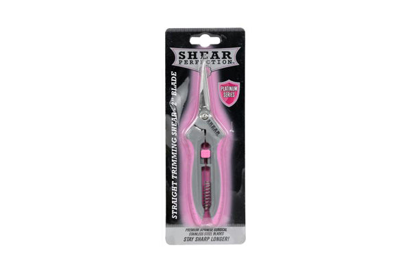 Shear Perfection - Pink Platinum Stainless Trimming Shear (2 in Straight Blades)