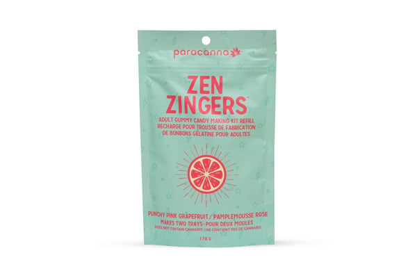 Zen Zingers - Punchy Pink Grapefruit Cannabis Gummy Mix Refill