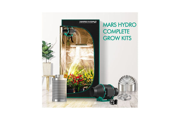Mars Hydro - TS 1000 LED Grow Light & 2.3'x2.3' Indoor Complete Grow Tent Kit