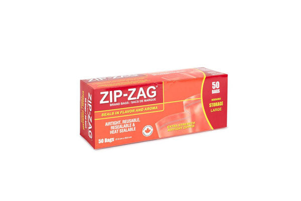 Zip-Zag - Grands sacs originaux (27,9 cm x 29,8 cm)